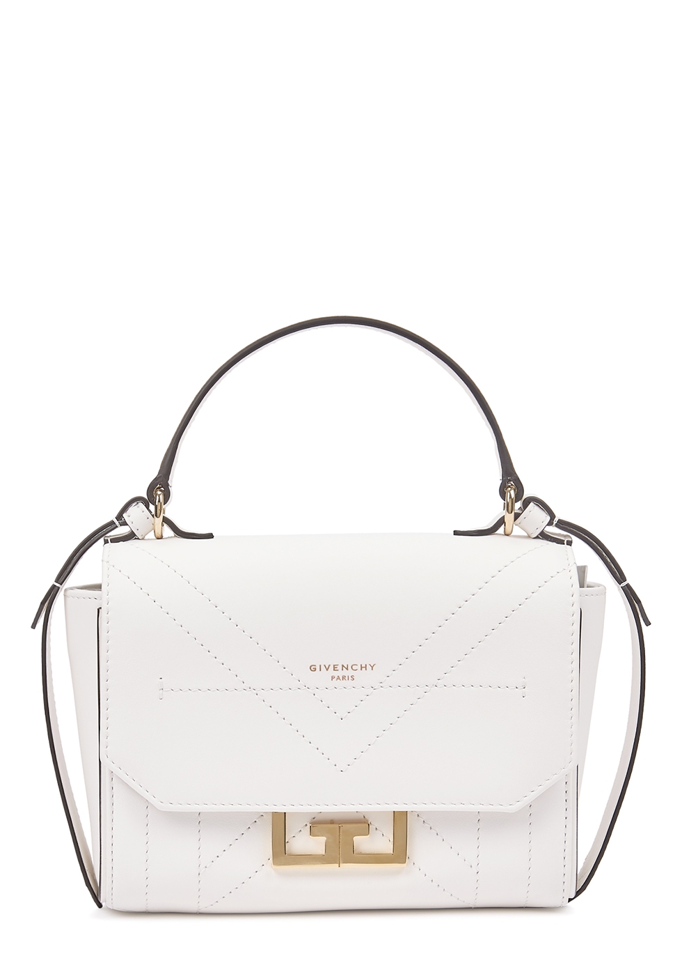 Givenchy Eden mini white leather cross-body bag - Harvey Nichols