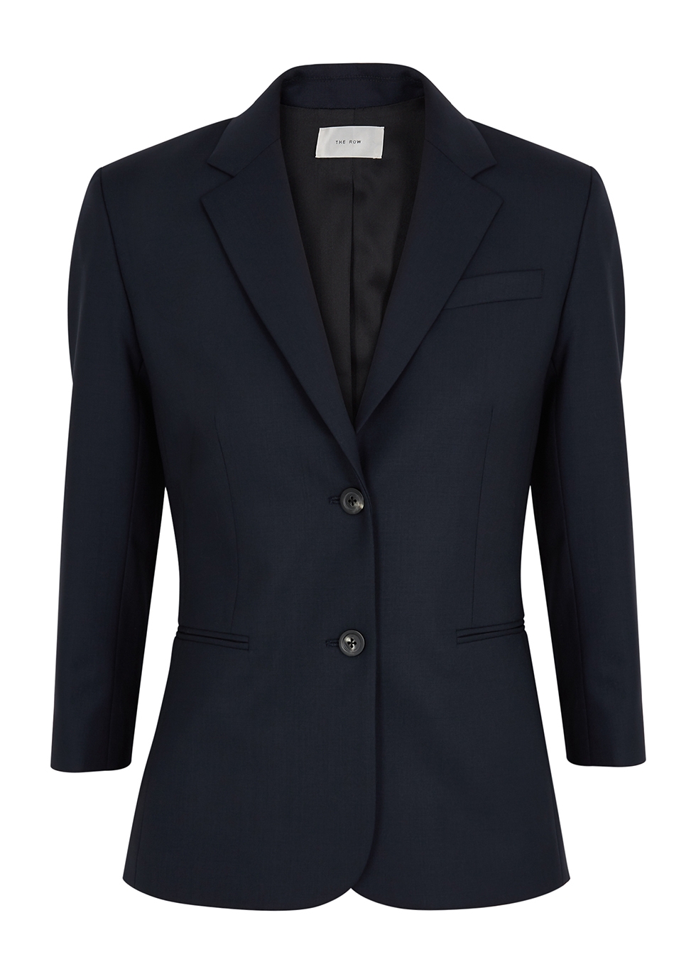 Schoolboy navy wool-blend blazer