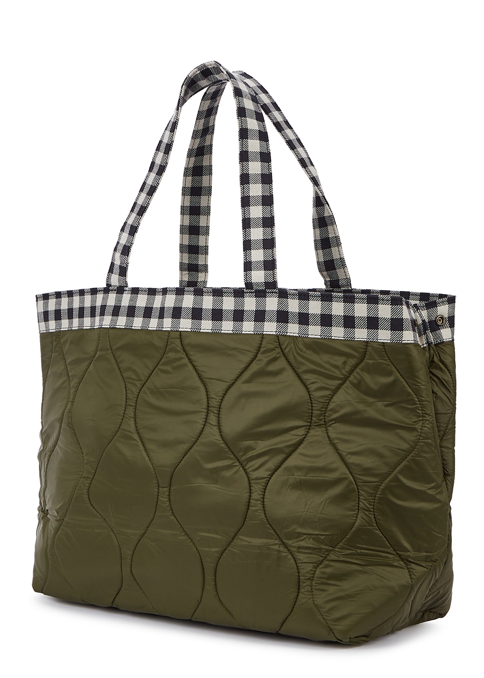 barbour quilted tote bag