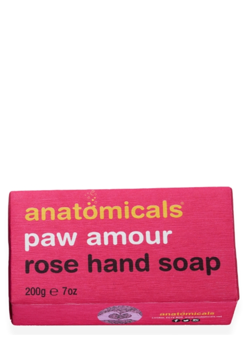 ANATOMICALS PAW AMOUR ROSE SOAP BAR,3794404