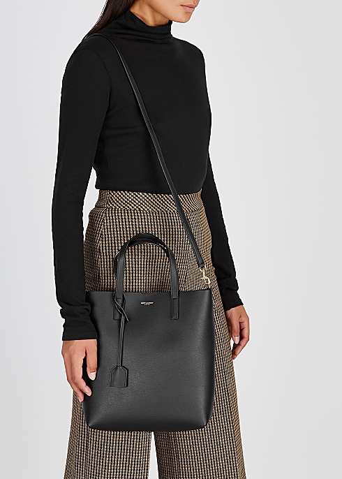 Toy black grained leather tote - Saint Laurent