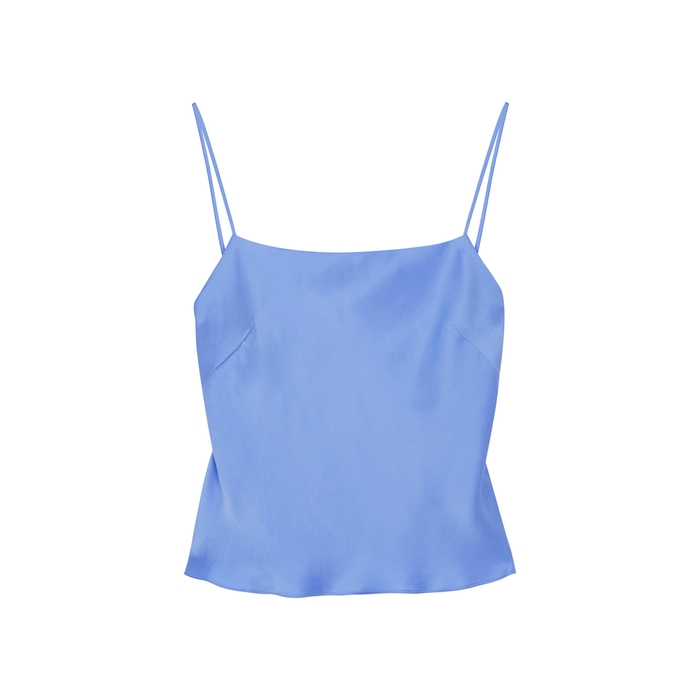 Bec & Bridge Classic Periwinkle Silk Top In Blue | ModeSens