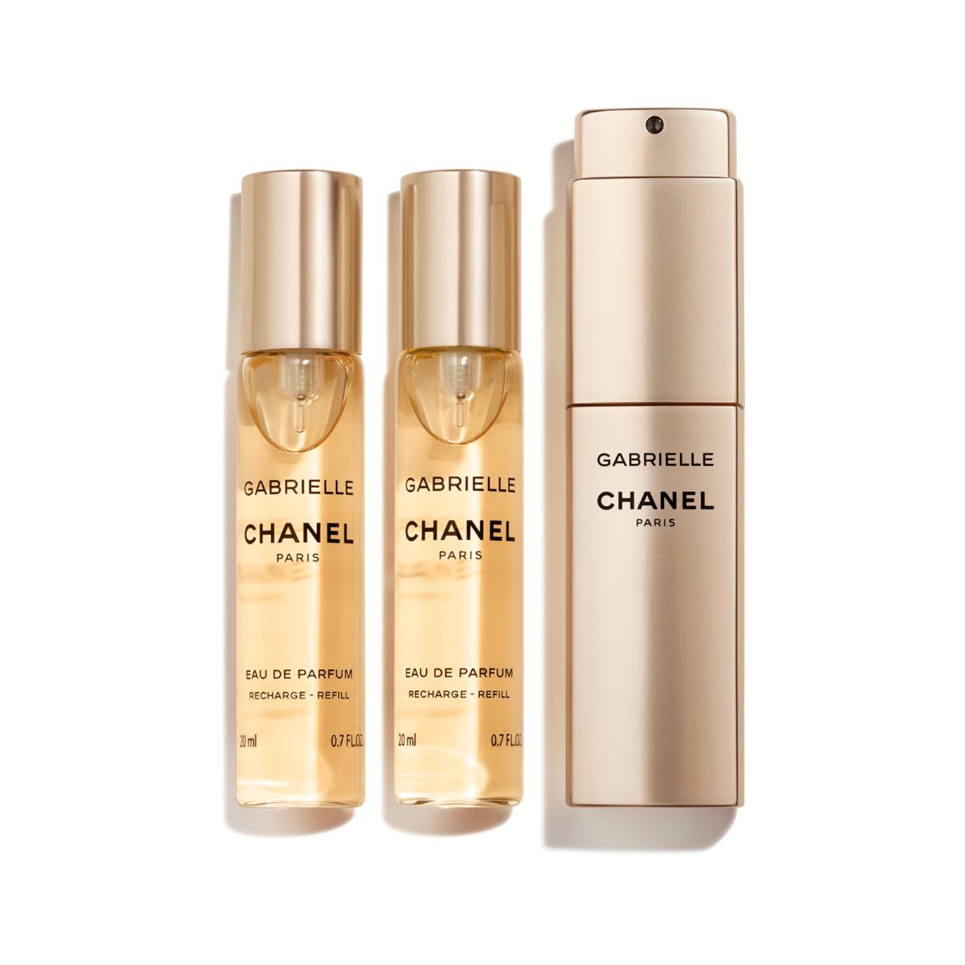 CHANEL GABRIELLE CHANEL ~ Eau De Perfum Twist and Spray 3x20ml - Harvey ...