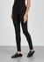 Perfect Fit black stretch-jersey leggings - Wolford