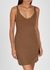 Pure brown seamless-finish slip - Wolford