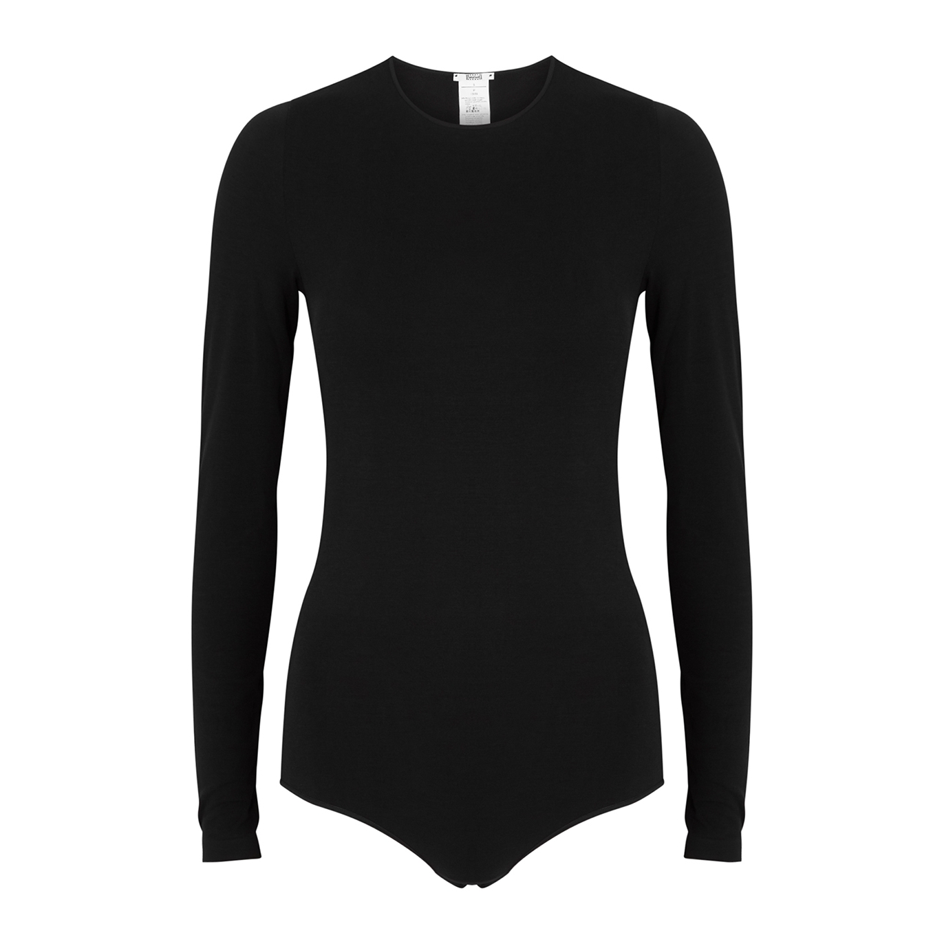 Wolford Chicago Black Stretch-jersey Bodysuit - L