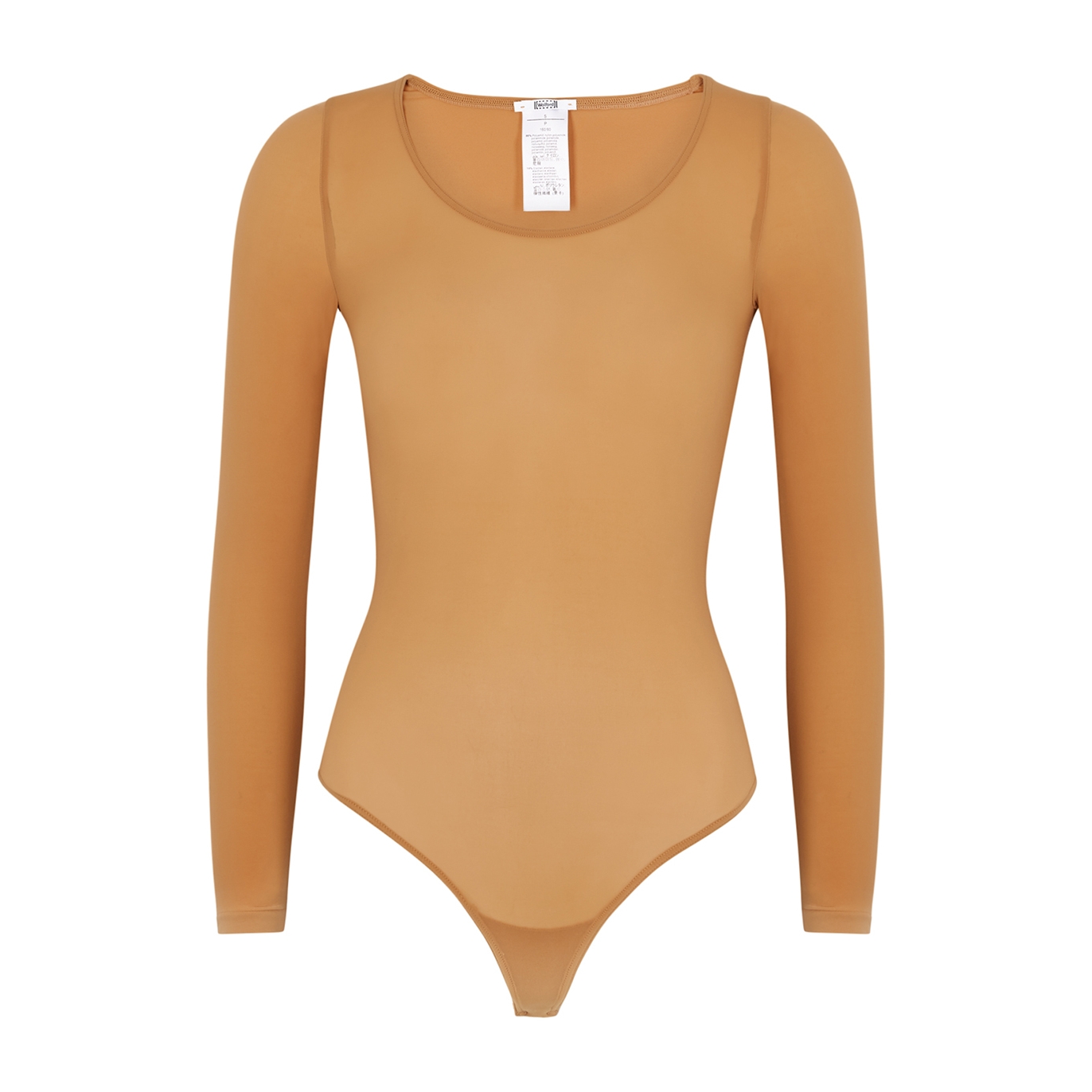 Wolford Buenos Aires Caramel Bodysuit - Nude - S