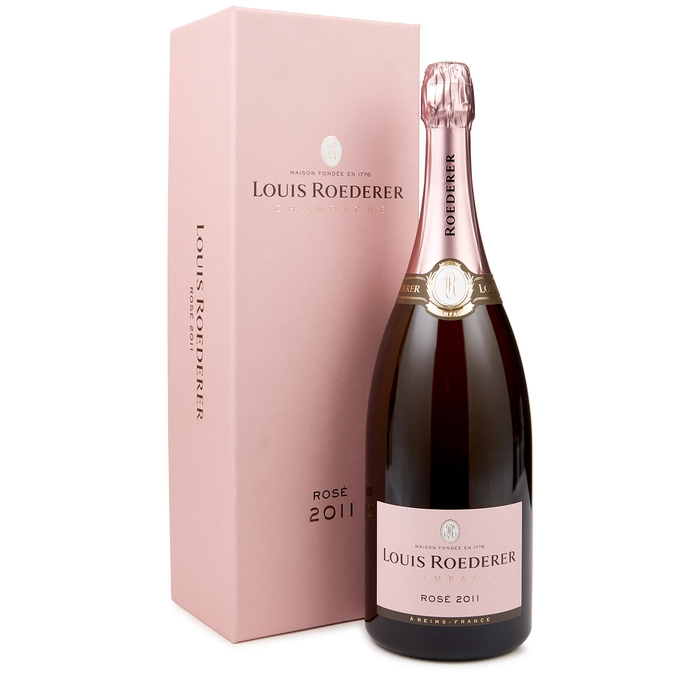 Louis Roederer Rosé Vintage Champagne 2011 Magnum 1500ml