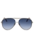Gold-tone aviator-style sunglasses - Victoria Beckham
