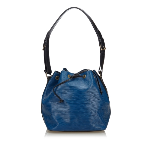 Pre-Owned Louis Vuitton Blue Epi Bicolor Petit Noe | ModeSens