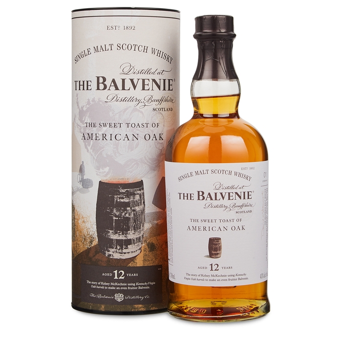 Balvenie The Sweet Toast Of American Oak 12 Year Old Single Malt Scotch Whisky