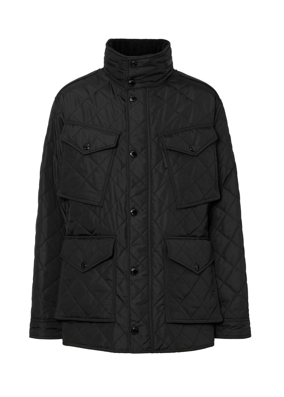 Burberry Packaway hood quilted thermoregulated field jacket - Harvey ...
