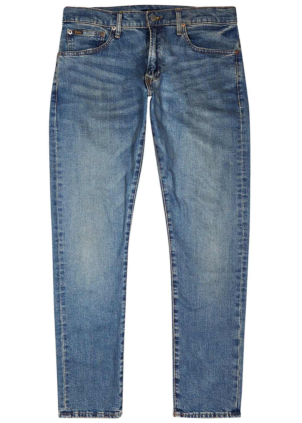 Polo Ralph Lauren Sullivan blue slim-leg jeans - Harvey Nichols