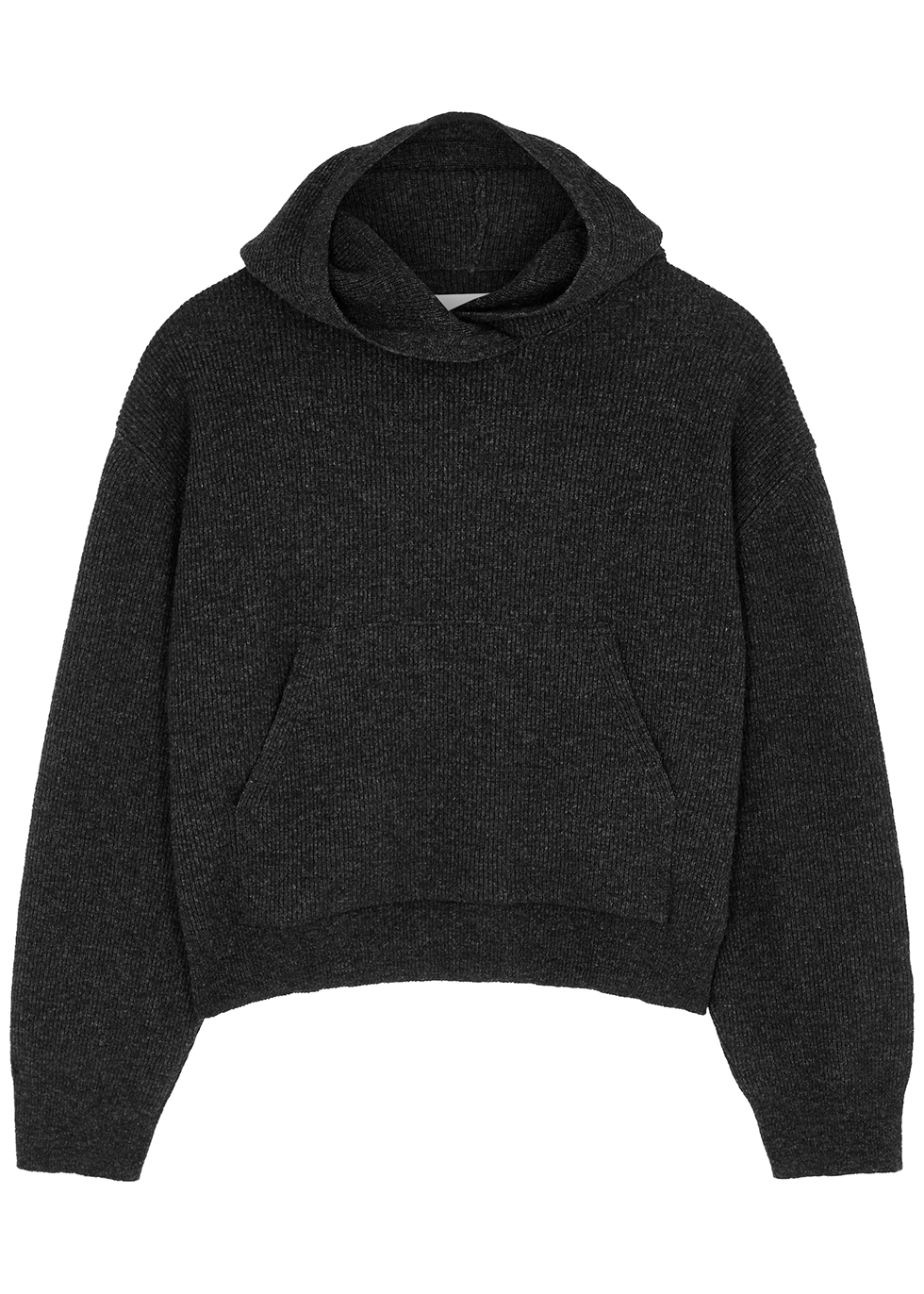 Mog charcoal wool-blend sweatshirt