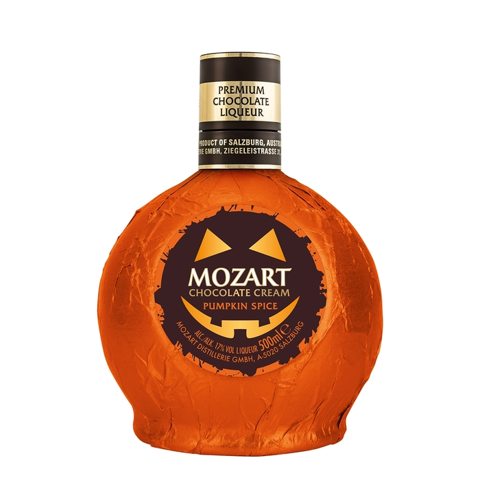 Mozart Pumpkin Spice Chocolate Cream Liqueur 500ml