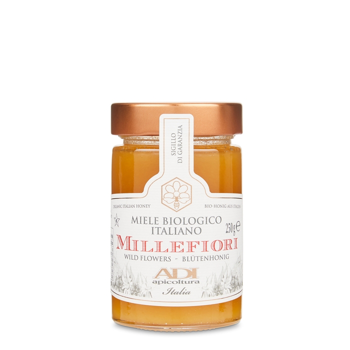 ADI Apicoltura Honey Organic Wildflower Honey 250g