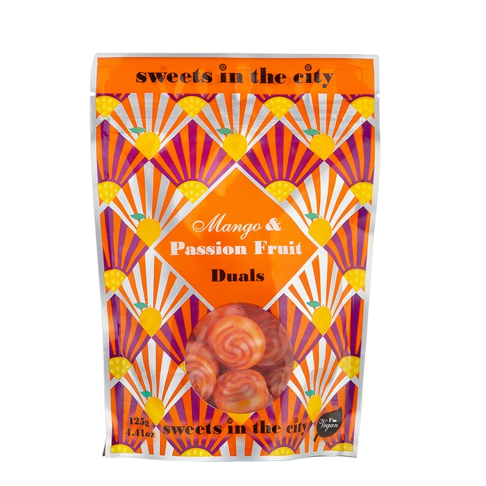 Sweets In The City Mango & Passion Fruit Duals 125g