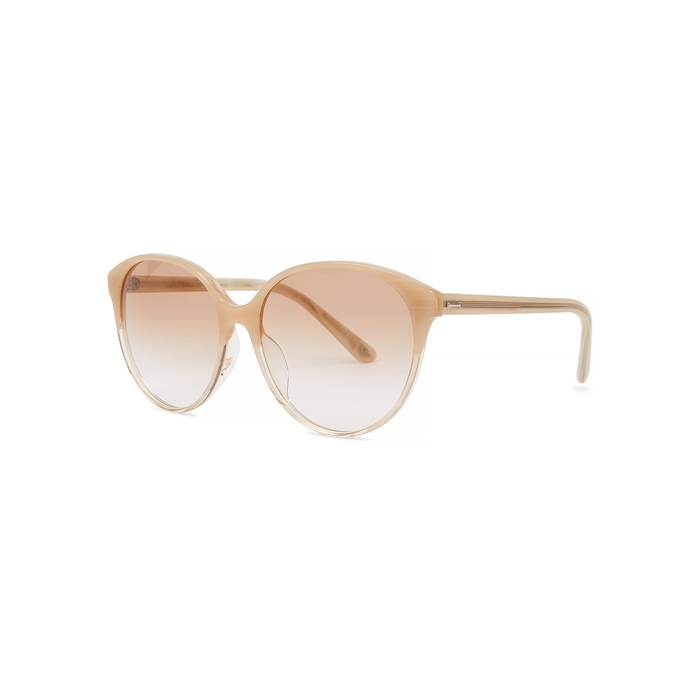 OLIVER PEOPLES X THE ROW BROOKTREE OVAL-FRAME SUNGLASSES,3136305