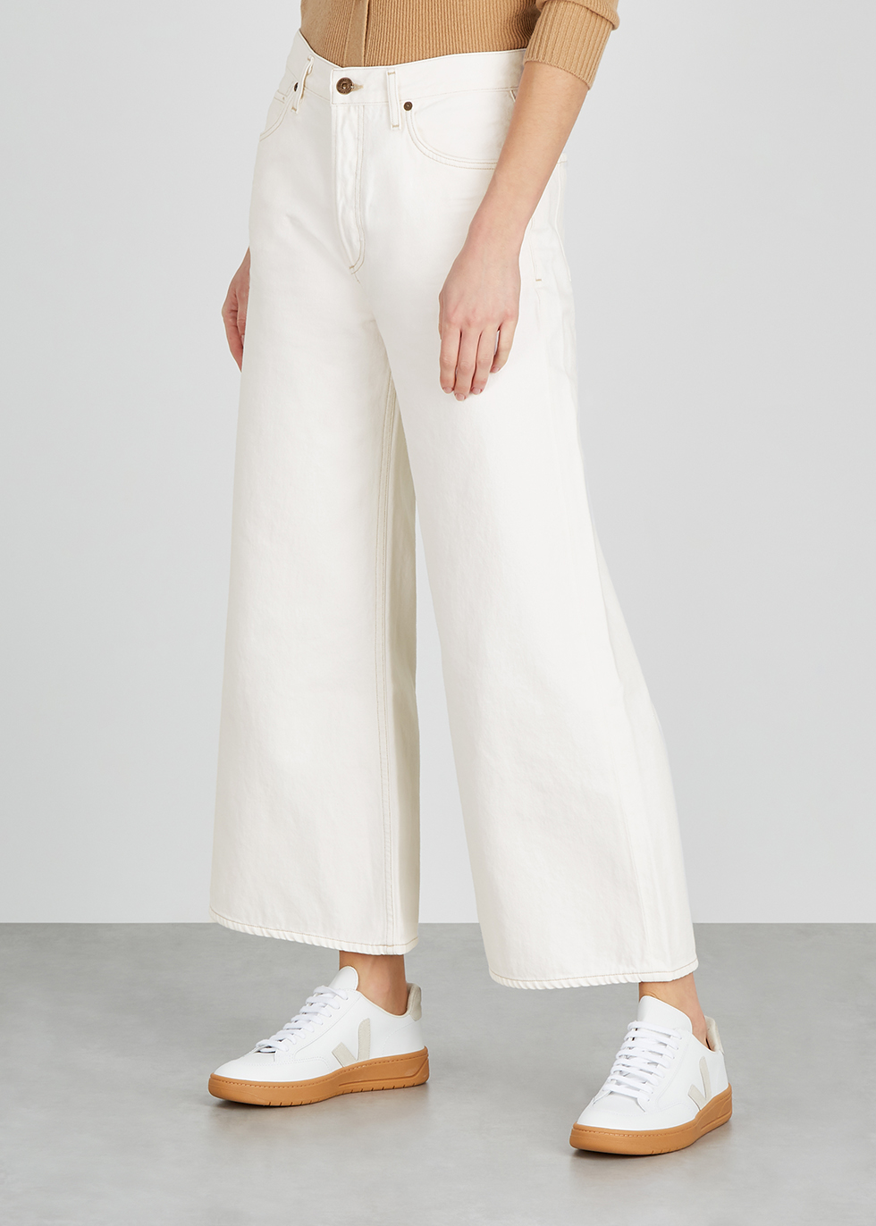 Serena off white wide-leg jeans - Citizens of Humanity