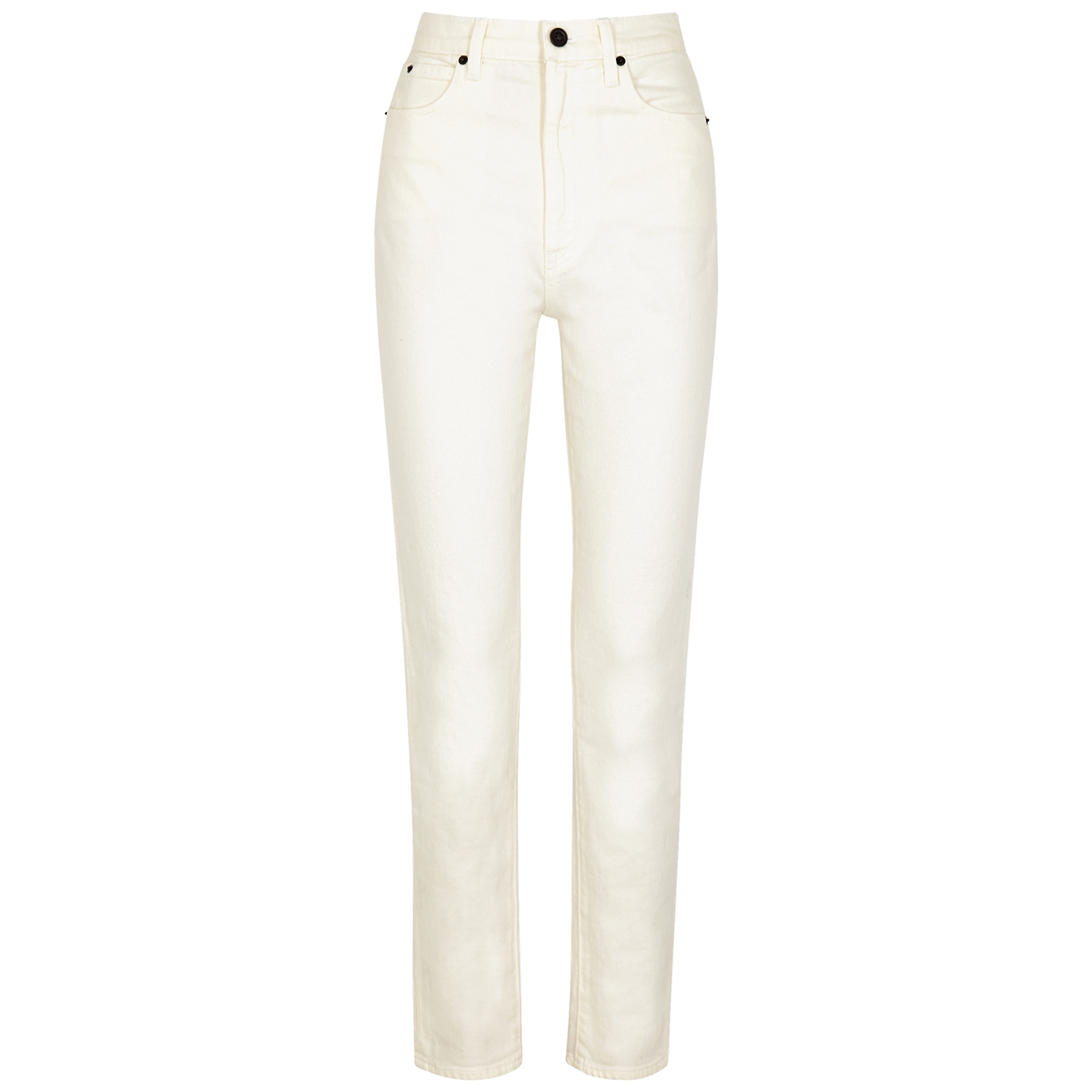 Slvrlake Beatnik White Slim-leg Jeans - W30