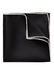 Black silk pocket square - Eton