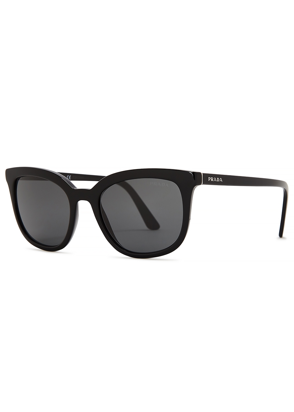 black wayfarer style sunglasses
