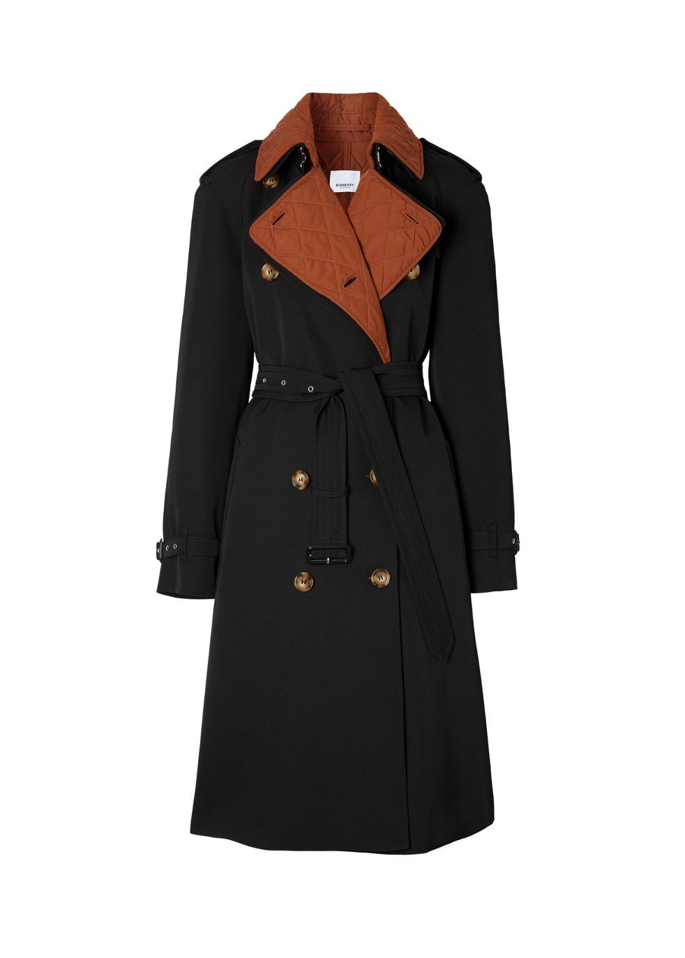 Burberry Wool gabardine trench coat with detachable warmer - Harvey Nichols