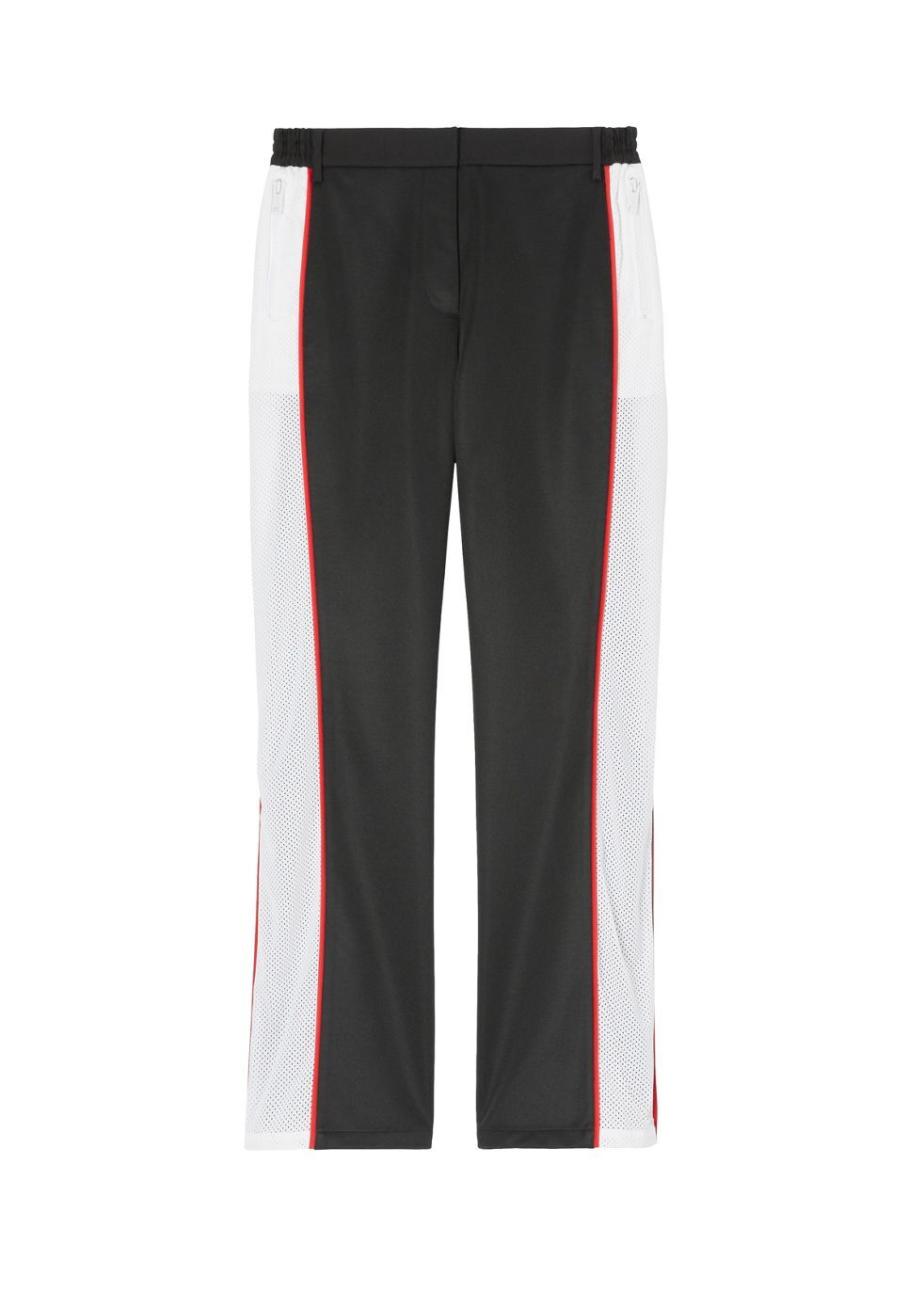 Burberry Mesh stripe jersey tailored trousers - Harvey Nichols