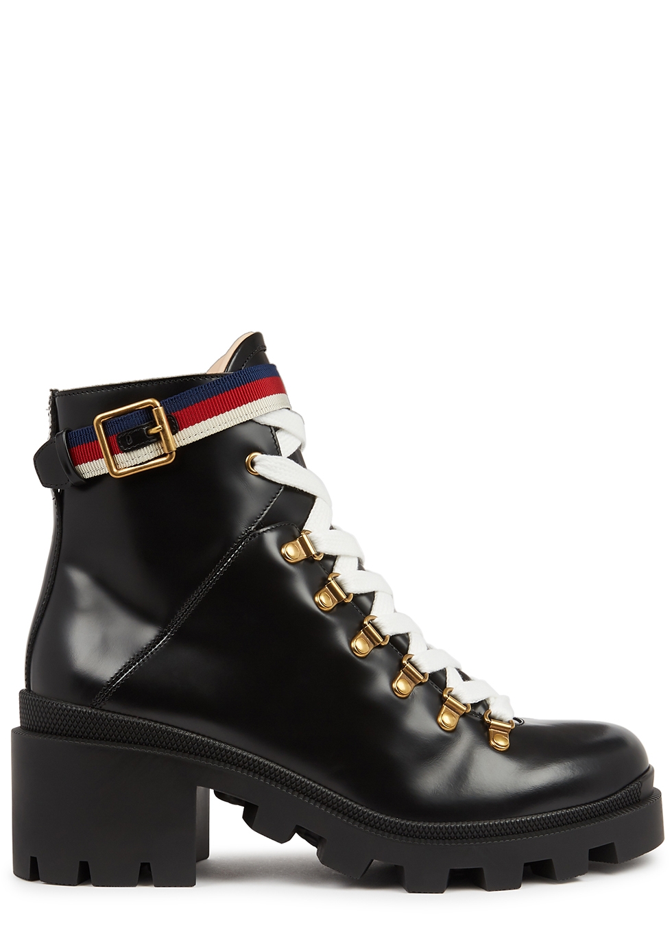 black gucci boots womens
