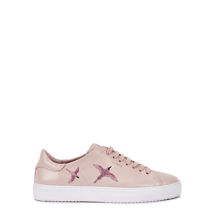 AXEL ARIGATO CLEAN 90 EMBROIDERED LEATHER trainers,3144615