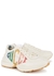 Rython logo-print leather sneakers - Gucci