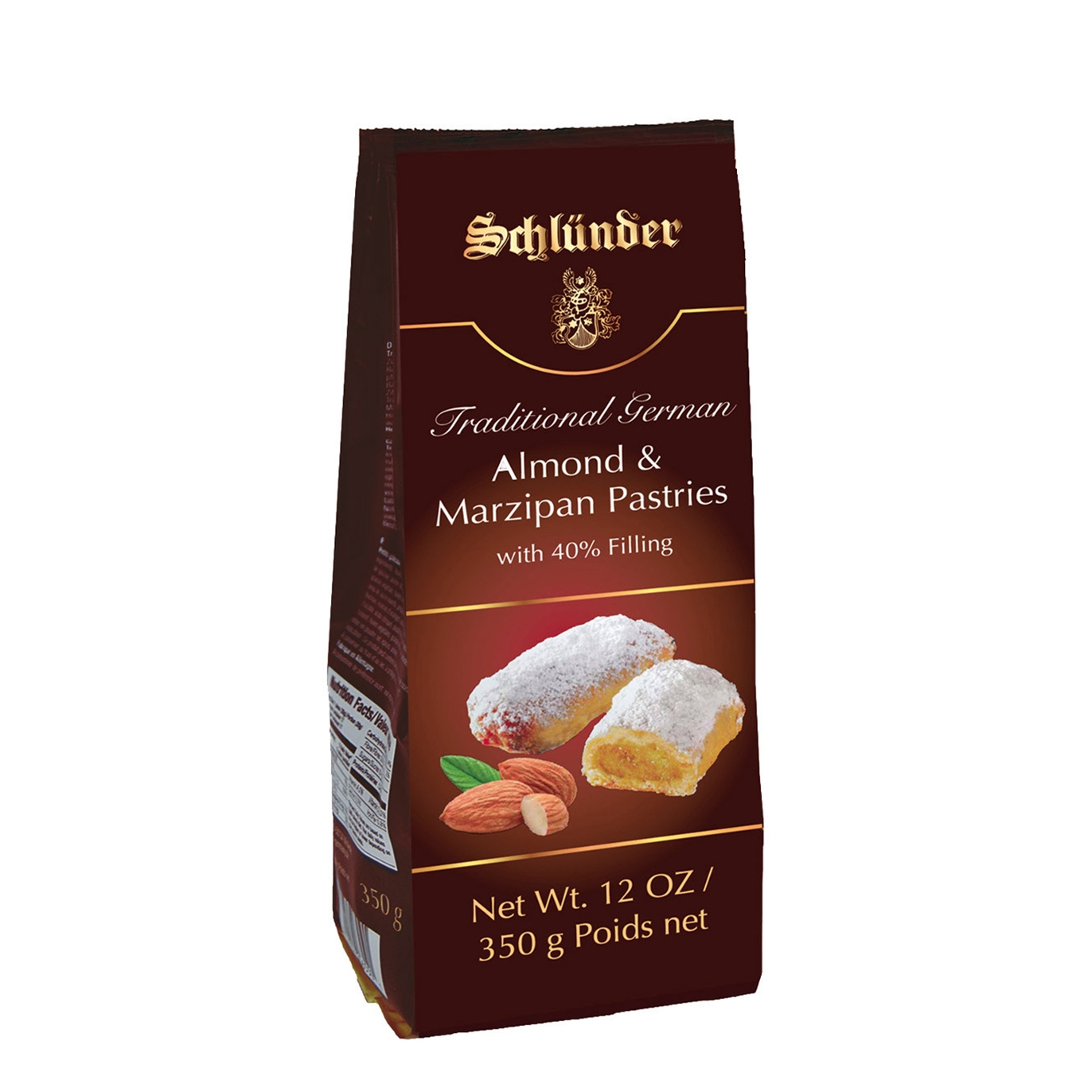 Schlunder Almond & Marzipan Pastries, 350g, Traditional