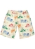 X Disney printed linen shorts - Gucci