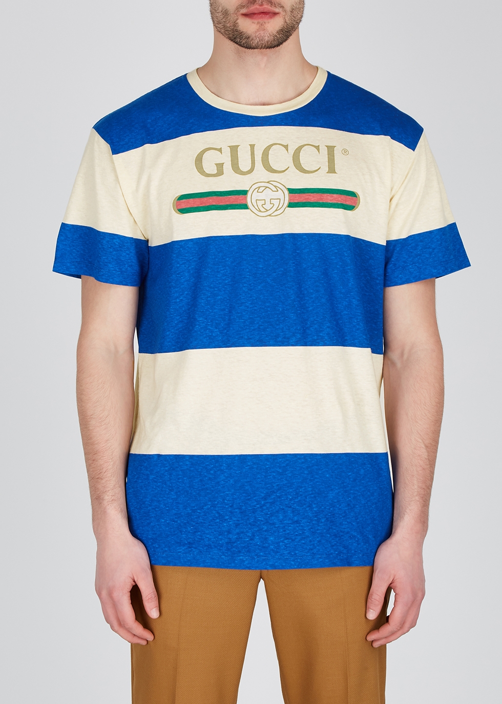 gucci stripe tshirt