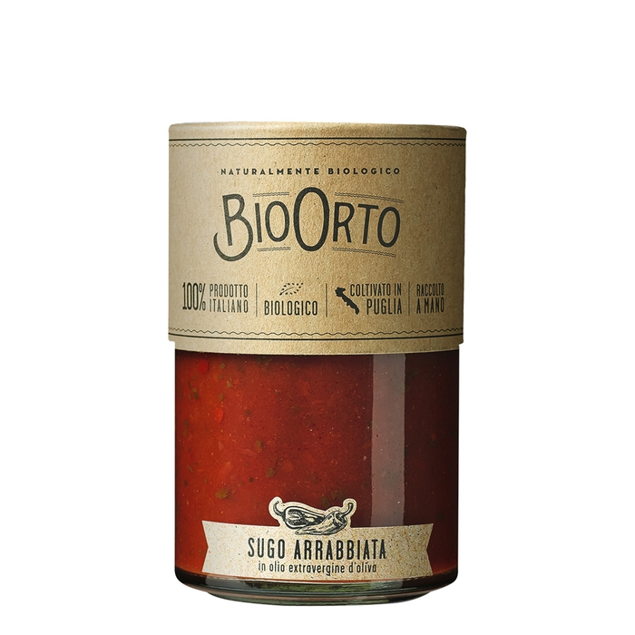 BioOrto Organic Arrabbiata Pasta Sauce 350g