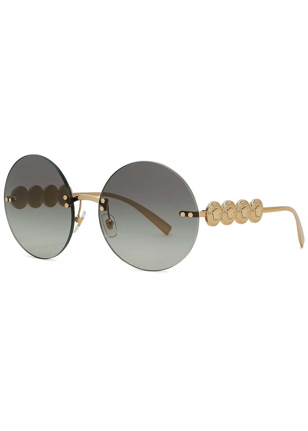 versace gold sunglasses