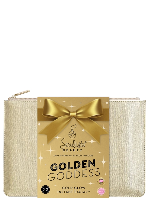 SEOULISTA BEAUTY GOLDEN GODDESS - GOLD GLOW INSTANT FACIAL GIFT PACK,3212646