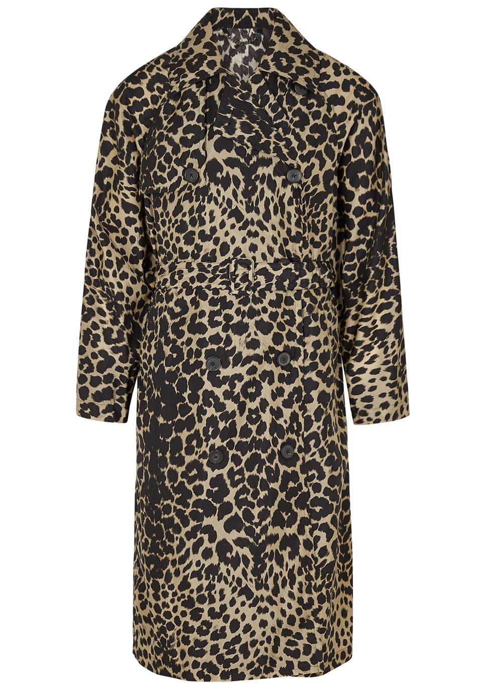 dries van noten leopard coat