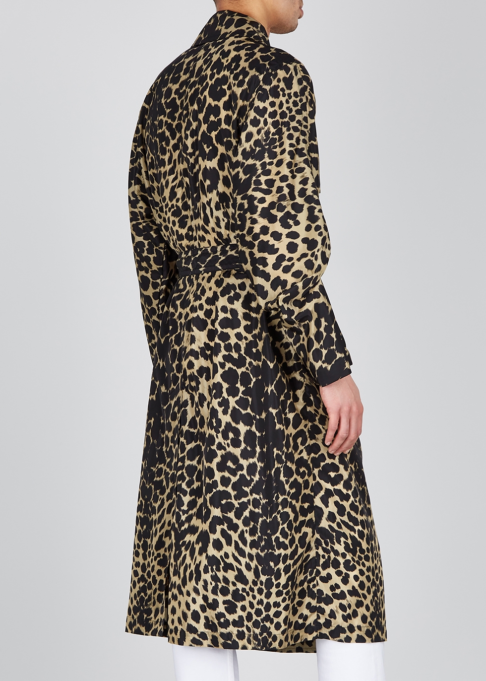 dries van noten leopard coat