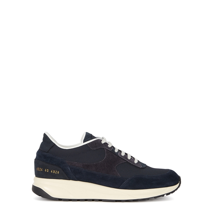 Common Projects Track Classic Navy Suede Sneakers