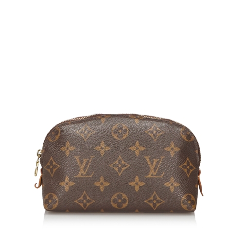 Louis Vuitton Brown Monogram Cosmetic Case