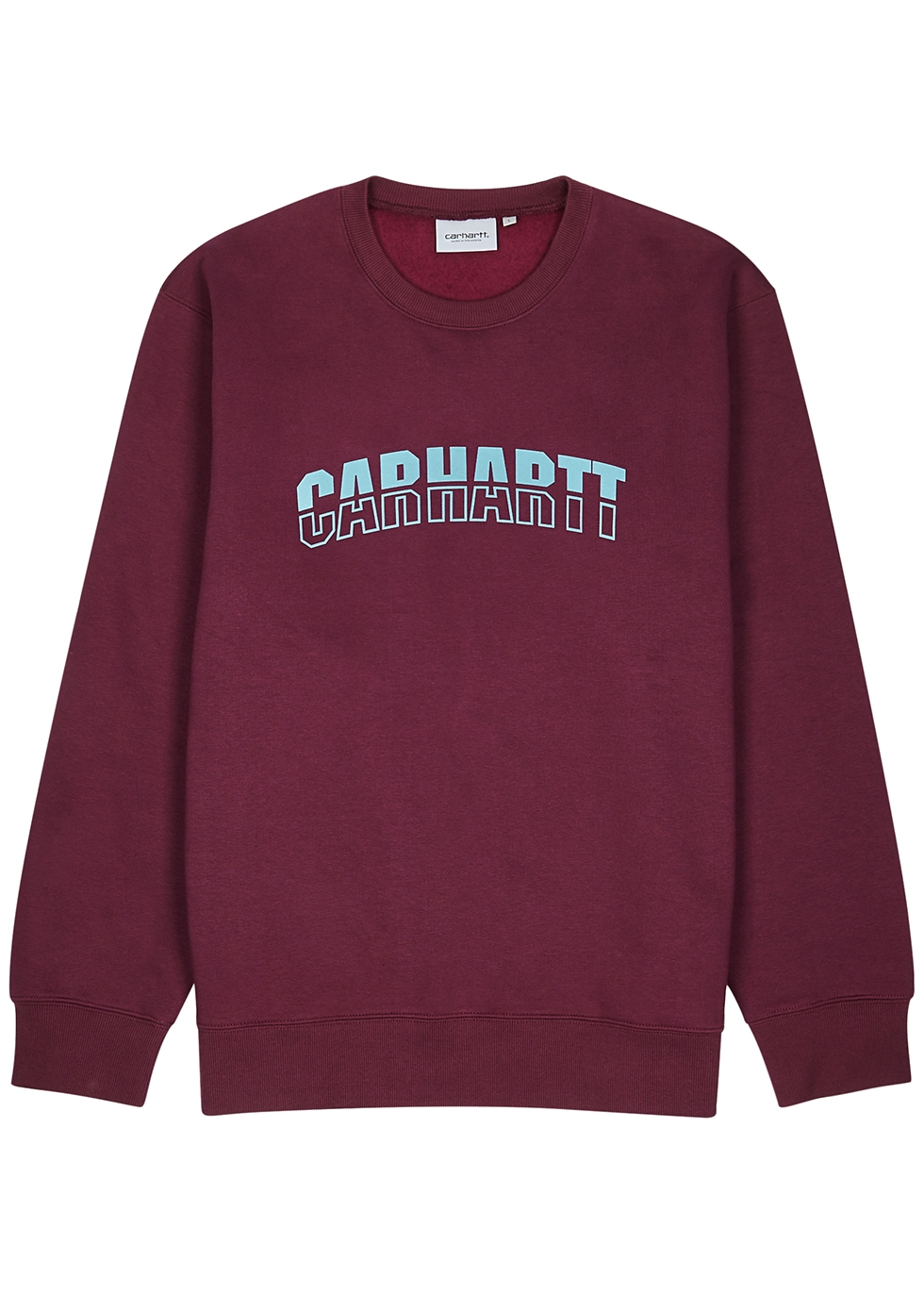 burgundy carhartt sweatshirt