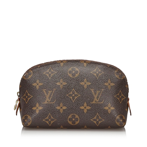 Louis Vuitton Brown Monogram Cosmetic Case