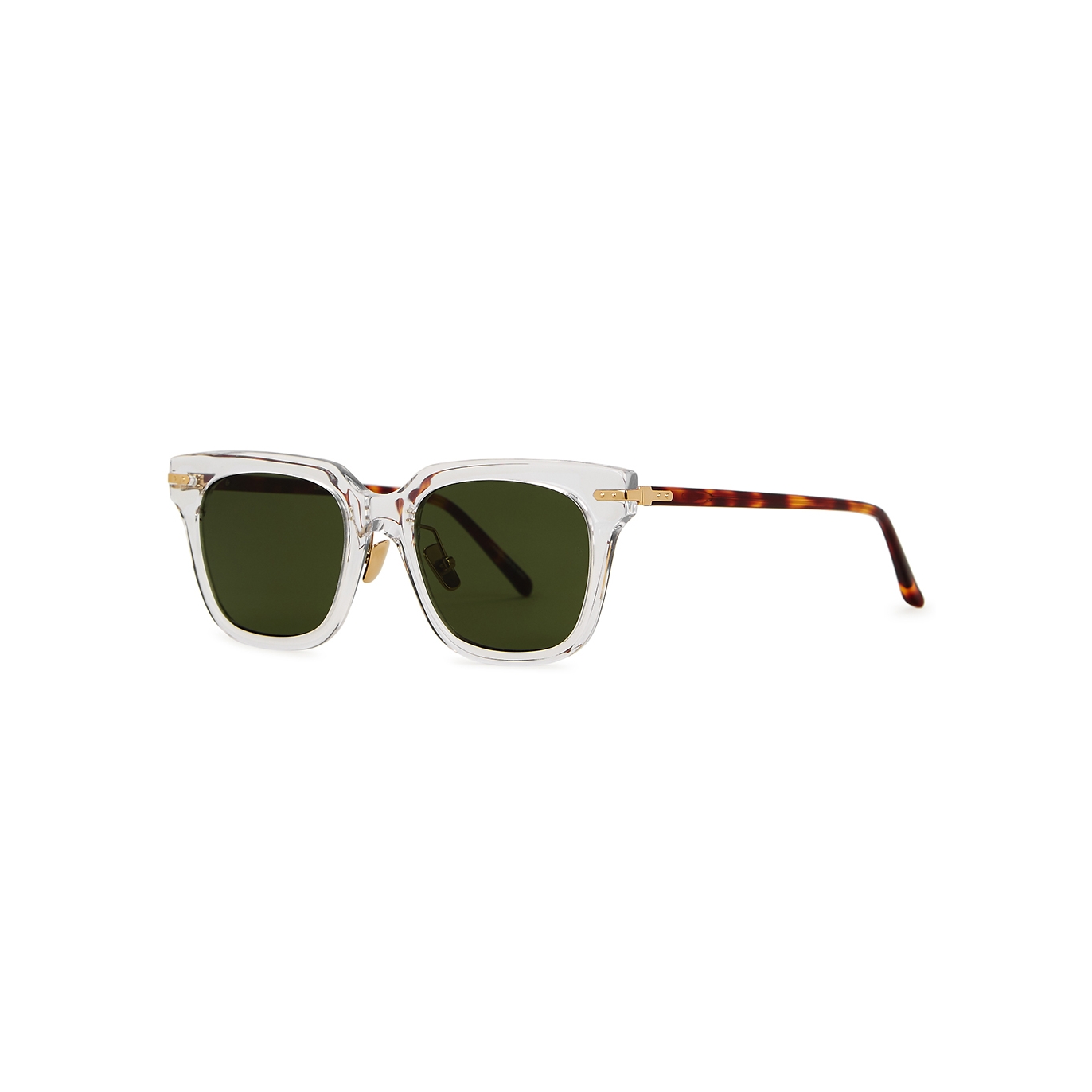 Linda Farrow Luxe Empire Wayfarer-style Sunglasses