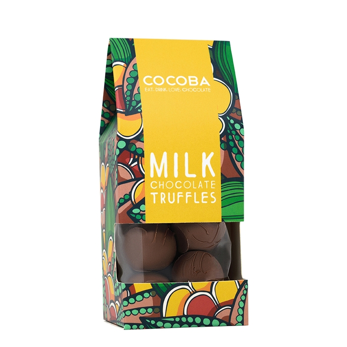Cocoba Milk Chocolate Truffles 120g