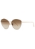 Ella 18kt rose gold-plated cat-eye sunglasses - Linda Farrow Luxe