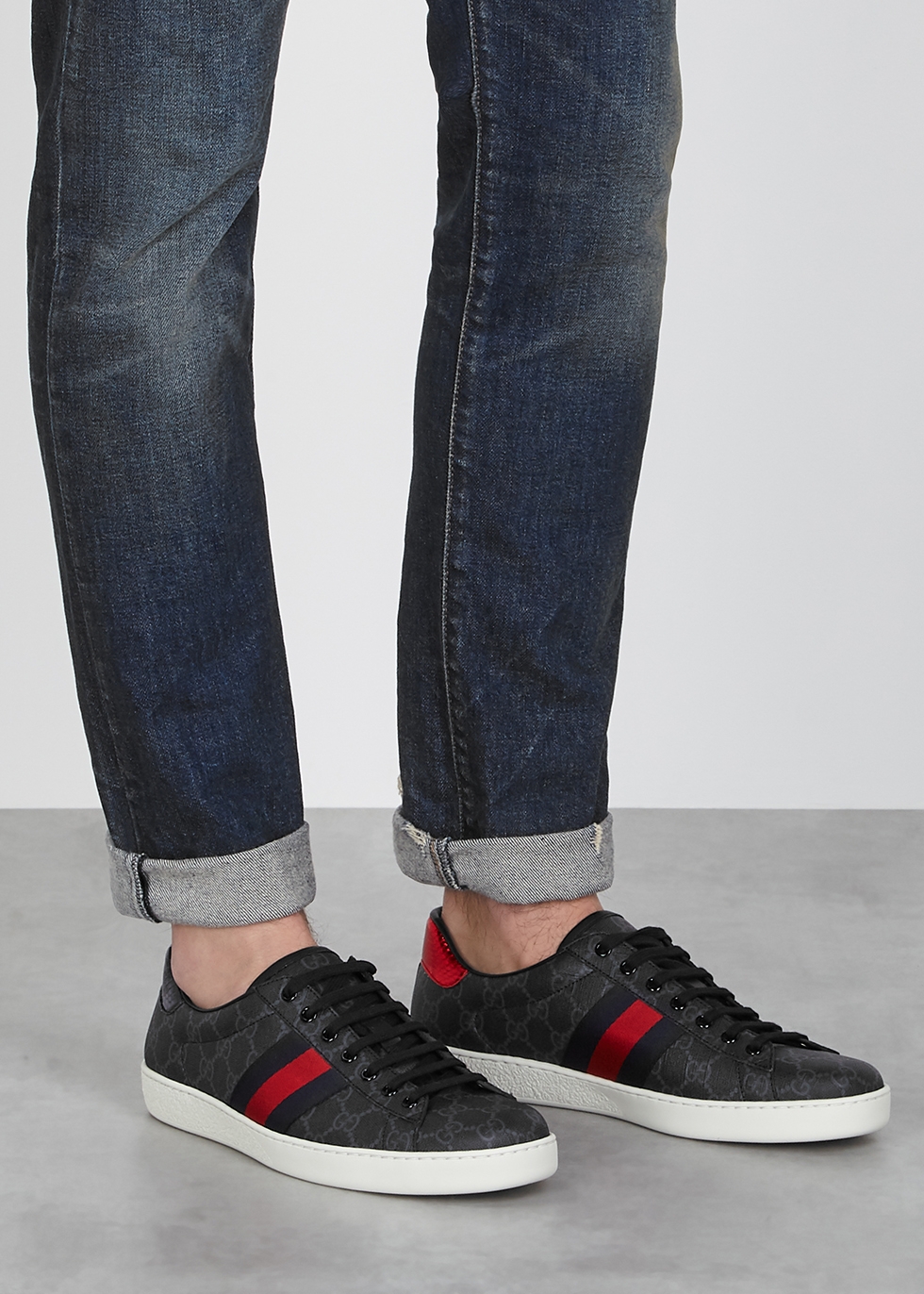 mens gucci ace trainers - 54% OFF 