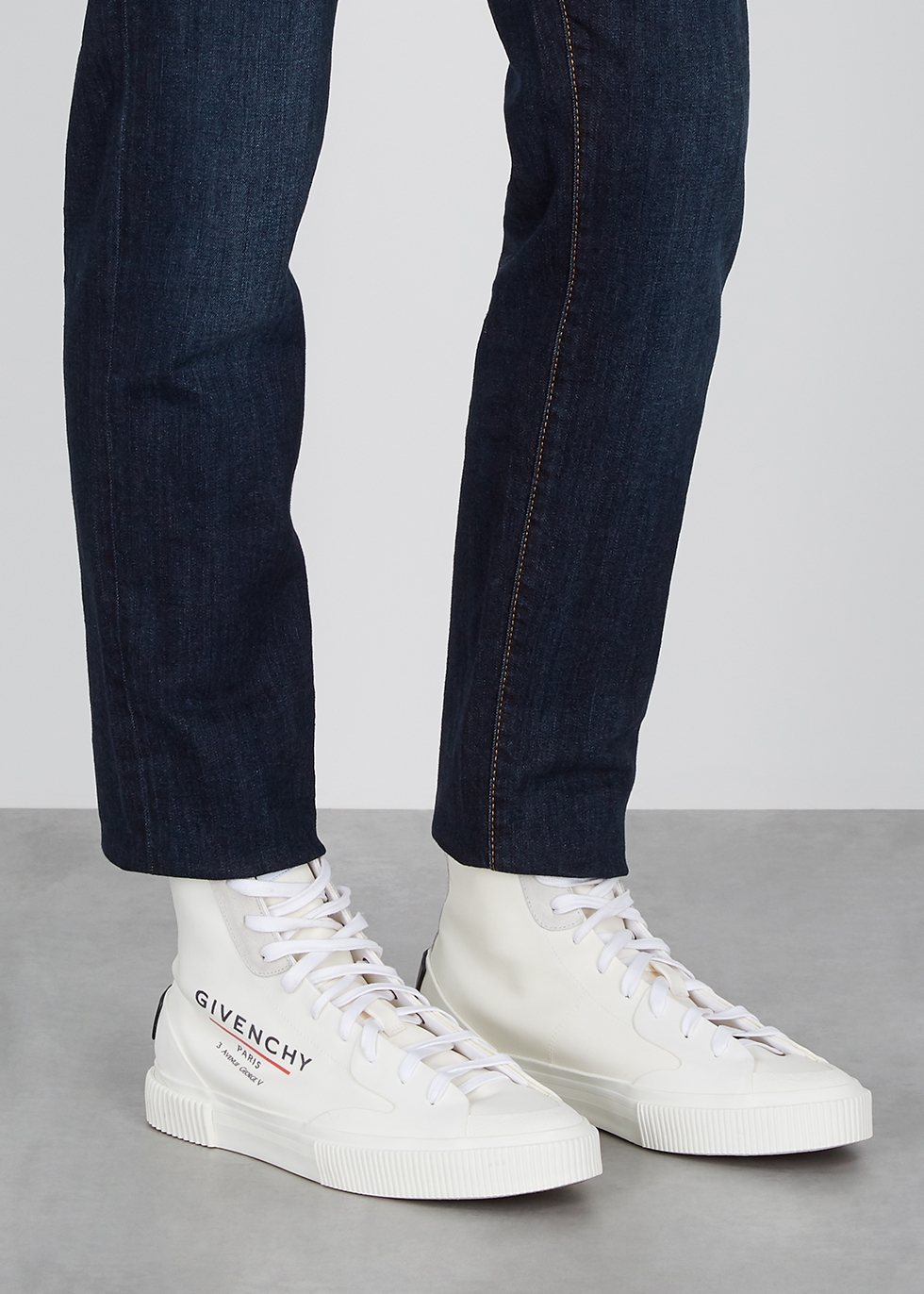 Givenchy Tennis off-white coated canvas 