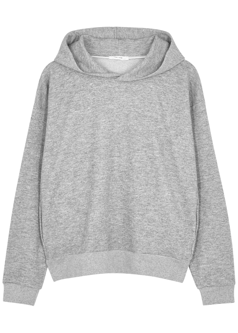 THE ROW DIEA GREY COTTON AND CASHMERE-BLEND SWEATSHIRT,3158040