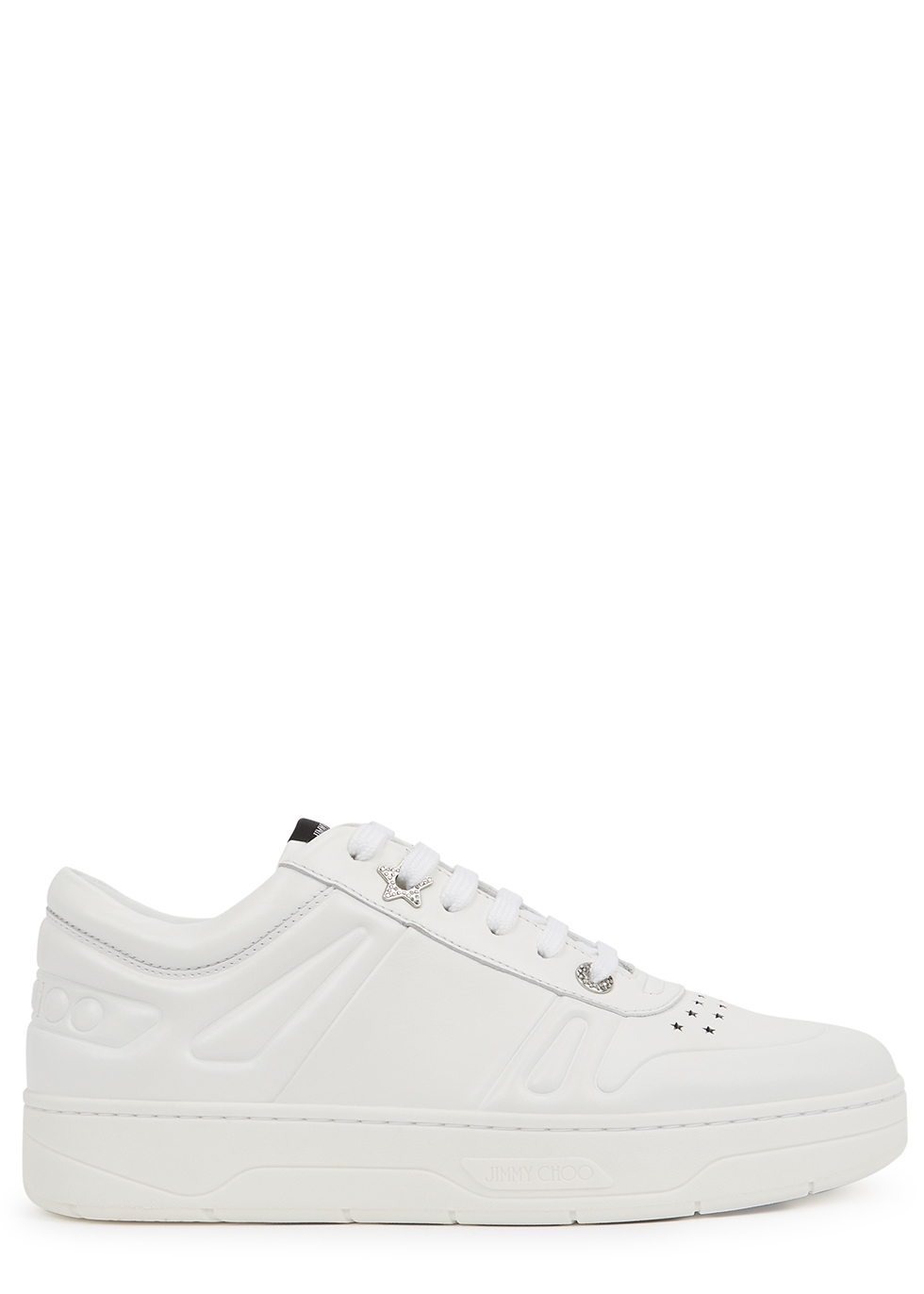 jimmy choo sneakers white